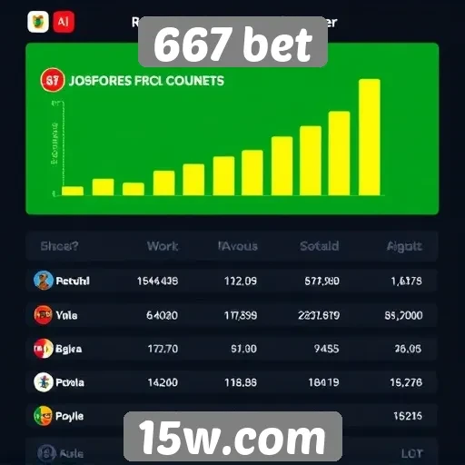 Estatísticas de jogos populares no 667 bet